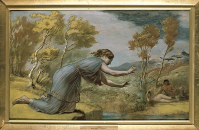 Psyche at the Stream by Edward Calvert